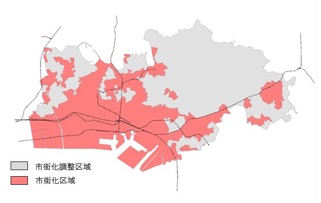 都市計画図